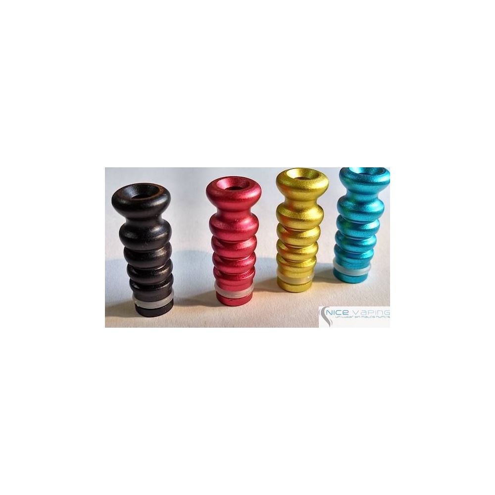 Drip Tip Modelo Resorte Aluminio