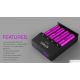 Efest PRO C4 - 4 Bay, AC & 12 VDC Input charger